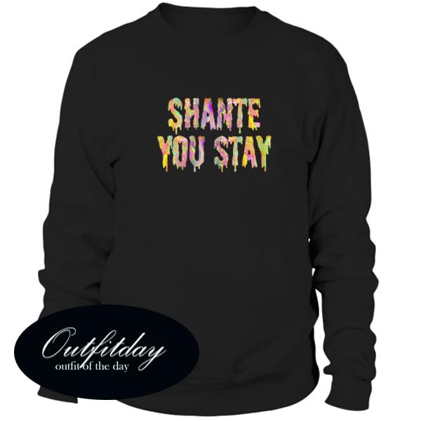 stay away sweatshirt