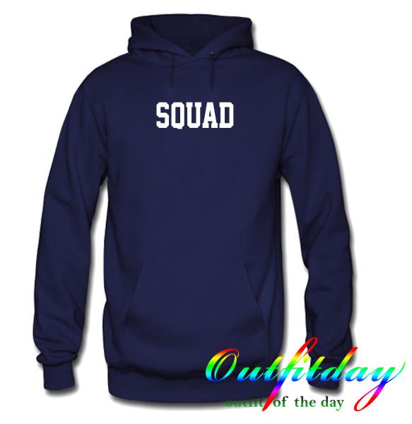 black squad hoodie