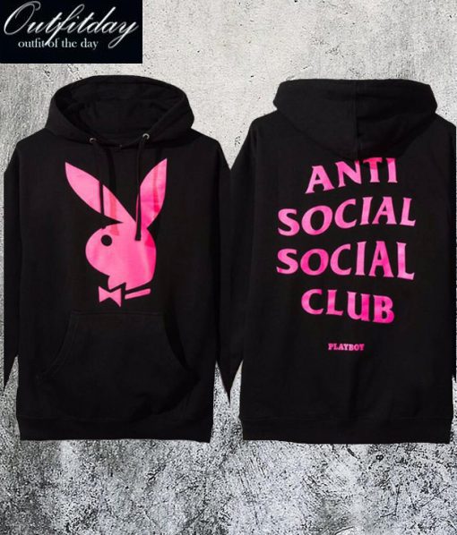 Anti Social Social Club Playboy Hoodie Outfitday Outfitday