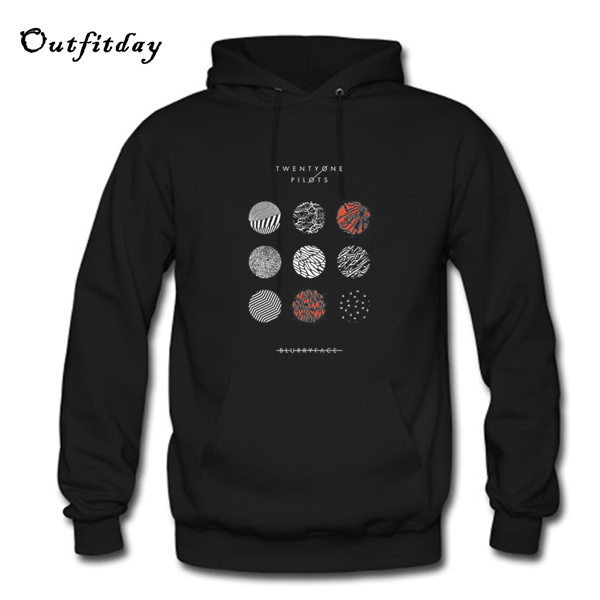 twenty one pilots blue hoodie